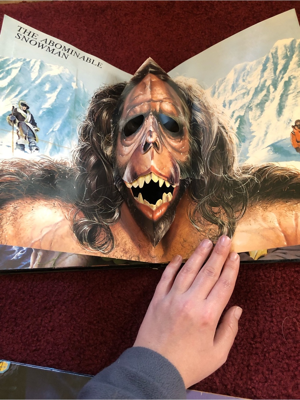 Halloween Vintage Spooky Monsters Pop Up Book 1991 Pop-Up Art Book